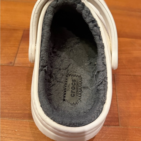 CROCS Unisex | White | Lined Clog Sandals Size M4 W6 - Picture 6 of 6